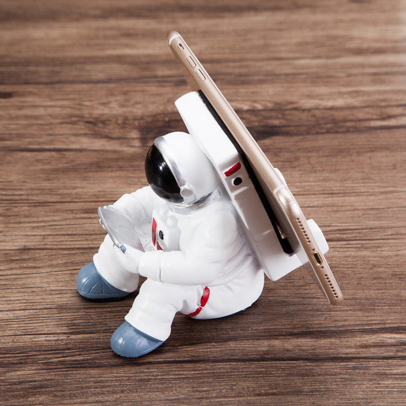 Simple Astronaut Mobile Phone Stand