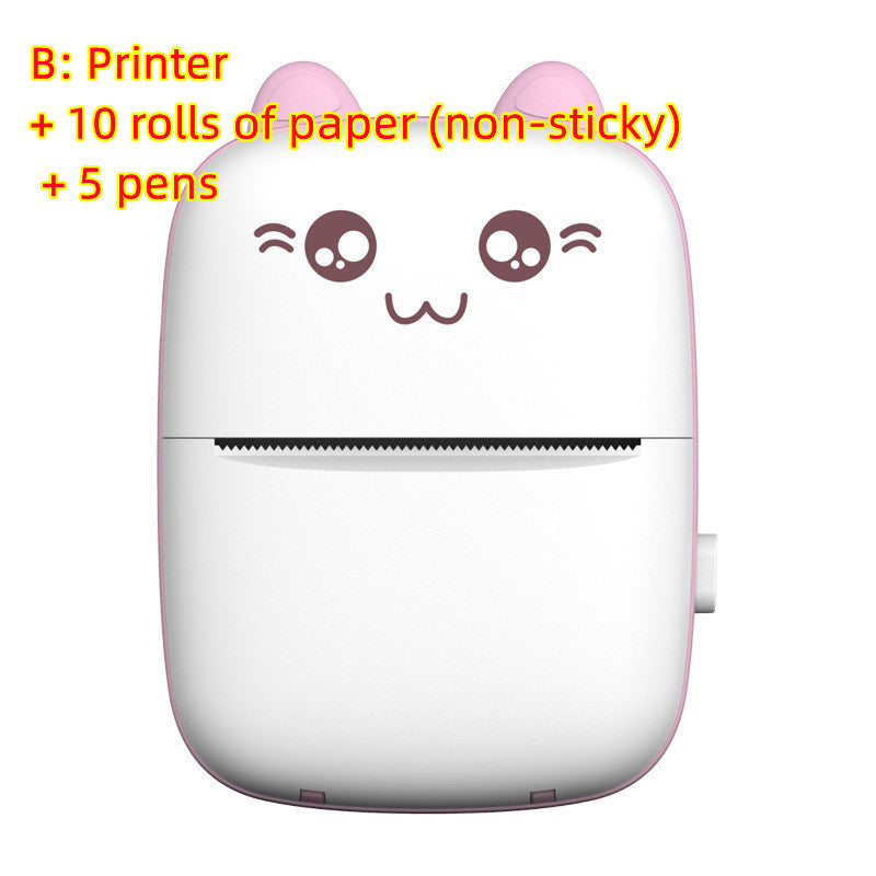 Portable Mini Bluetooth Printer | Pocket Photo & Label Printer