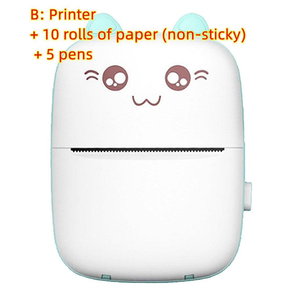 Portable Mini Bluetooth Printer | Pocket Photo & Label Printer